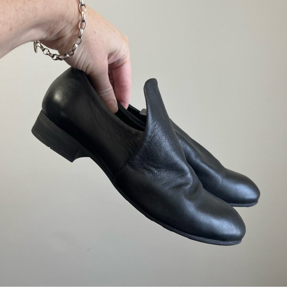 Bueno black  slip on loafers size 37